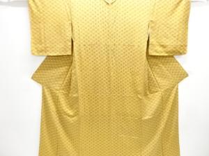 変わり亀甲模様小紋着物